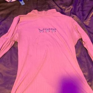 Tan large Justify long sleeve shirt